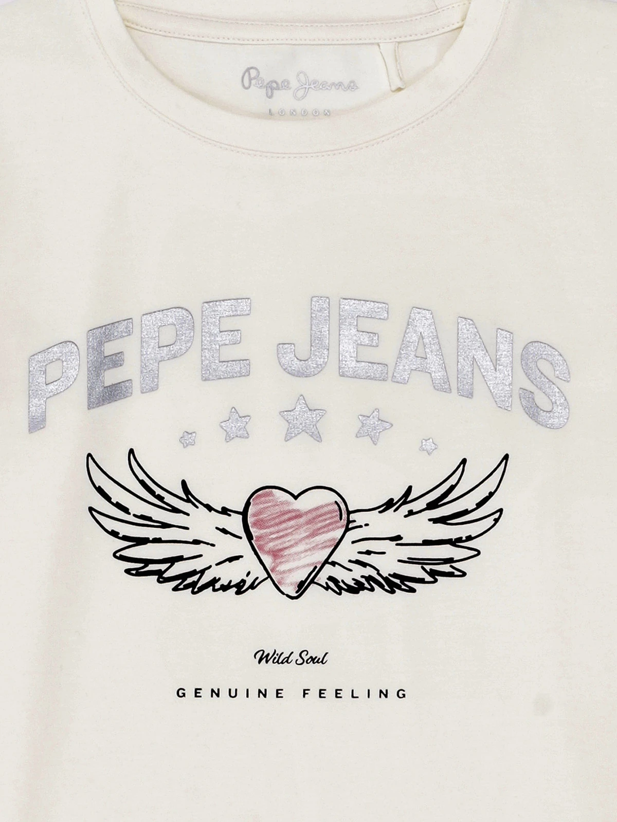 POLERA MANGA LARGA NIÑA PEPE JEANS HEART - 3