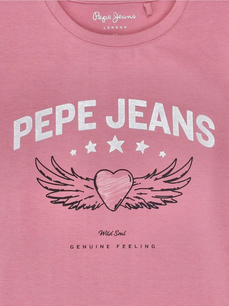 POLERA MANGA LARGA NIÑA PEPE JEANS HEART - 3