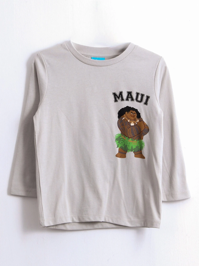 POLERA MANGA LARGA NIÑA DISNEY MOANA - 1