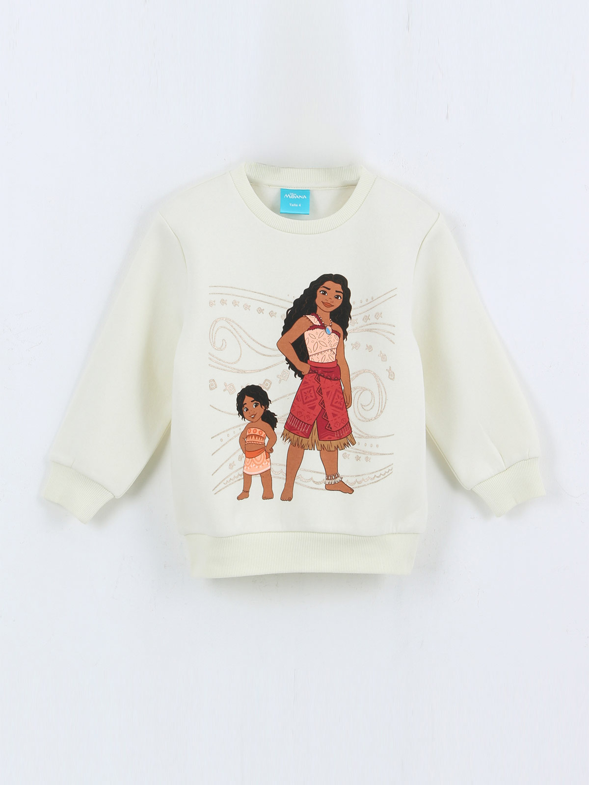 POLERÓN NIÑA DISNEY MOANA CERRADO - 1