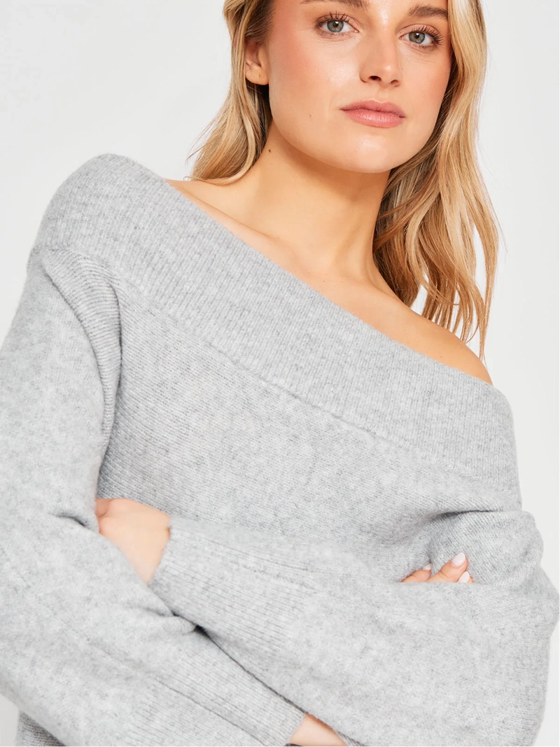 SWEATER MUJER INDEX MANGA LARGA - 3