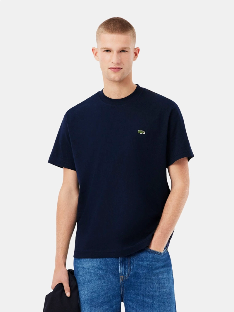 POLERA HOMBRE LACOSTE ALGODÓN MANGA CORTA - 1