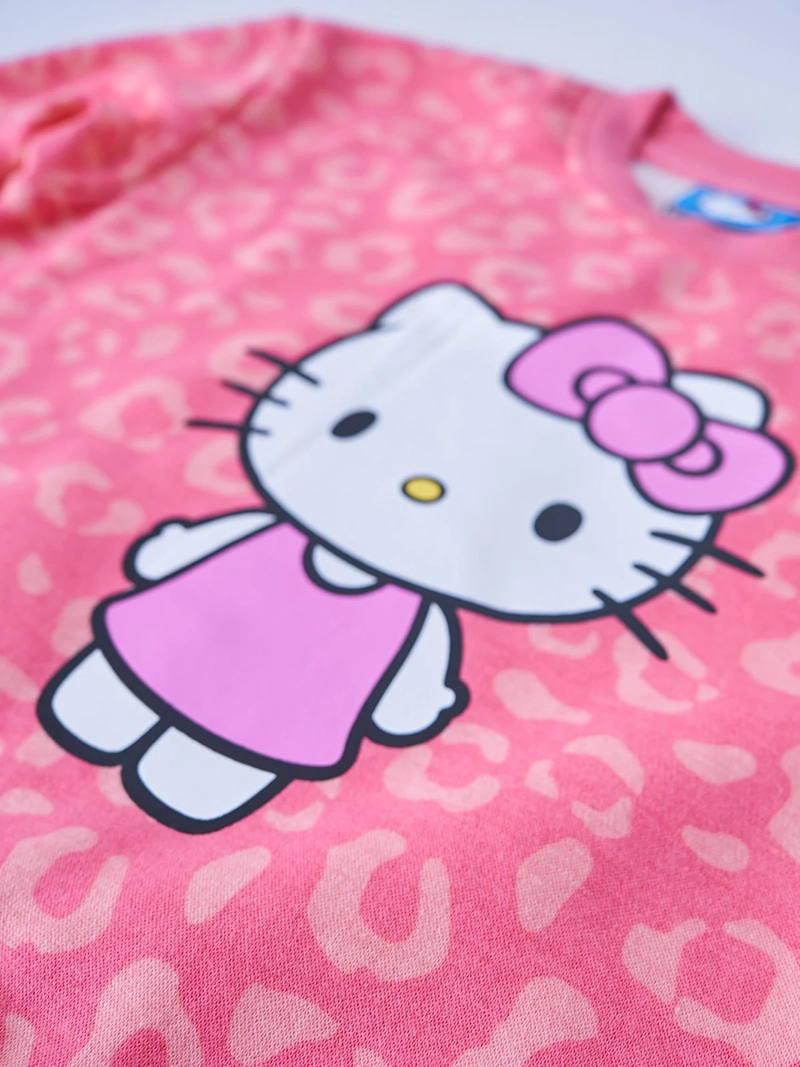 POLERÓN NIÑA HELLO KITTY ANIMAL PRINT - 3
