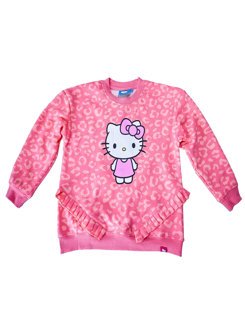 POLERÓN NIÑA HELLO KITTY ANIMAL PRINT - 1