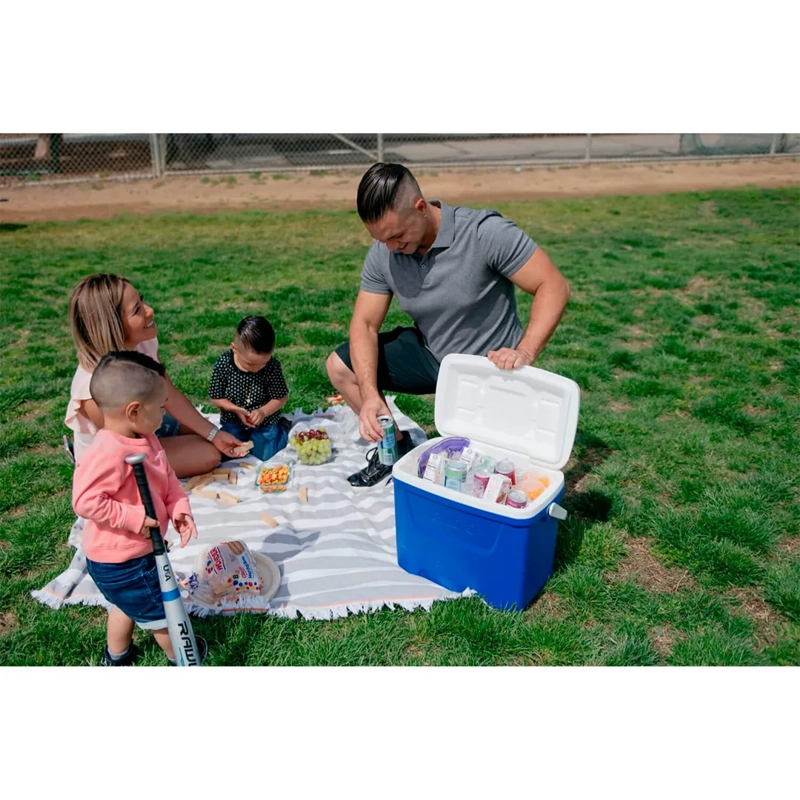 COOLER PORTÁTIL IGLOO LAGUNA AZUL 26.5L - 8