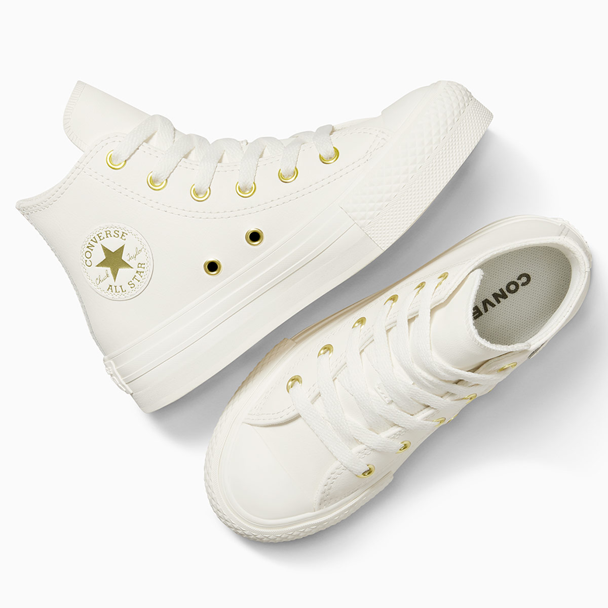 ZAPATILLAS NIÑO CONVERSE URBANAS BLANCO CHUCK TAYLOR ALL STAR EVA LIFT  - 5