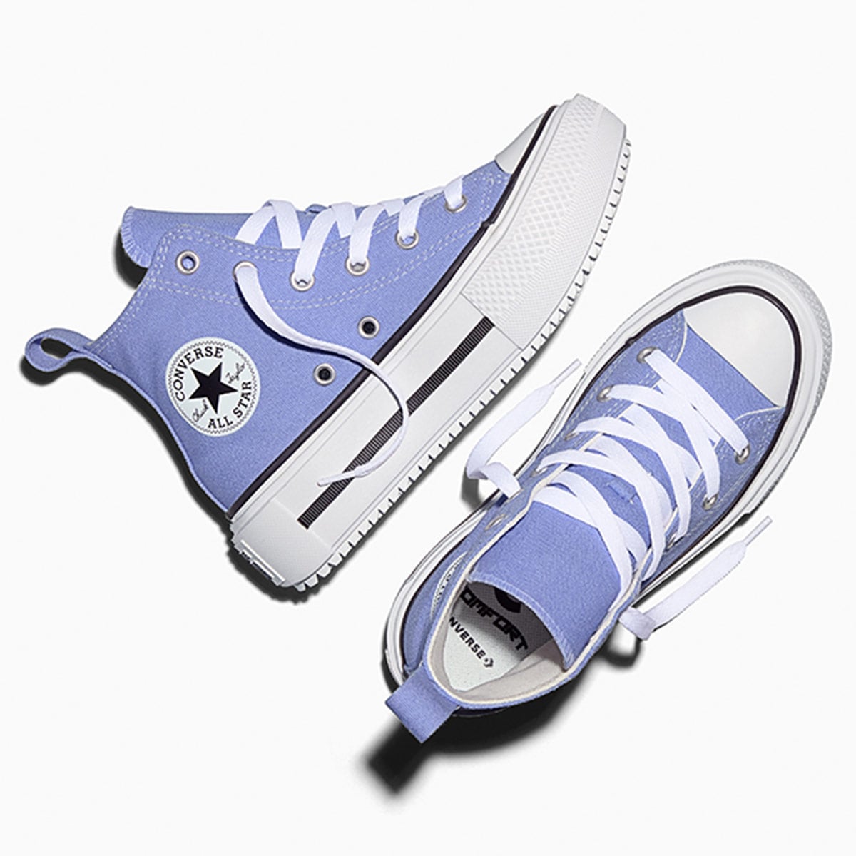 ZAPATILLAS NIÑO CONVERSE URBANAS LILA CHUCK TAYLOR ALL STAR LIFT DOUBLE STACK - 4