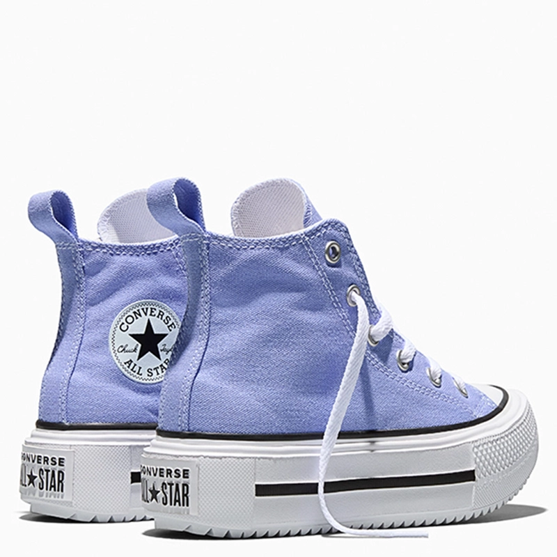 ZAPATILLAS NIÑO CONVERSE URBANAS LILA CHUCK TAYLOR ALL STAR LIFT DOUBLE STACK - 5