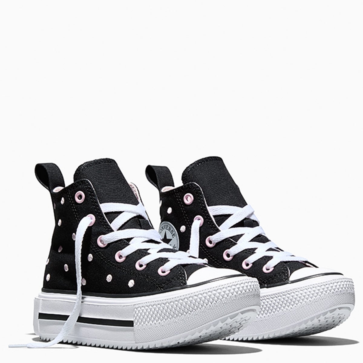 ZAPATILLAS NIÑO CONVERSE URBANAS NEGRO CHUCK TAYLOR ALL STAR LIFT DOUBLE STACK - 2