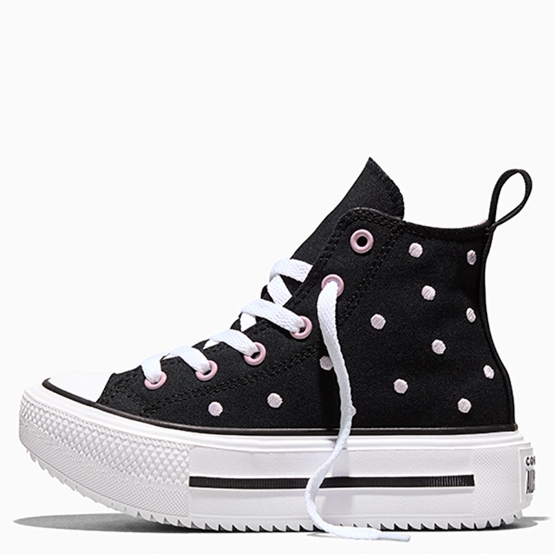 ZAPATILLAS NIÑO CONVERSE URBANAS NEGRO CHUCK TAYLOR ALL STAR LIFT DOUBLE STACK - 3