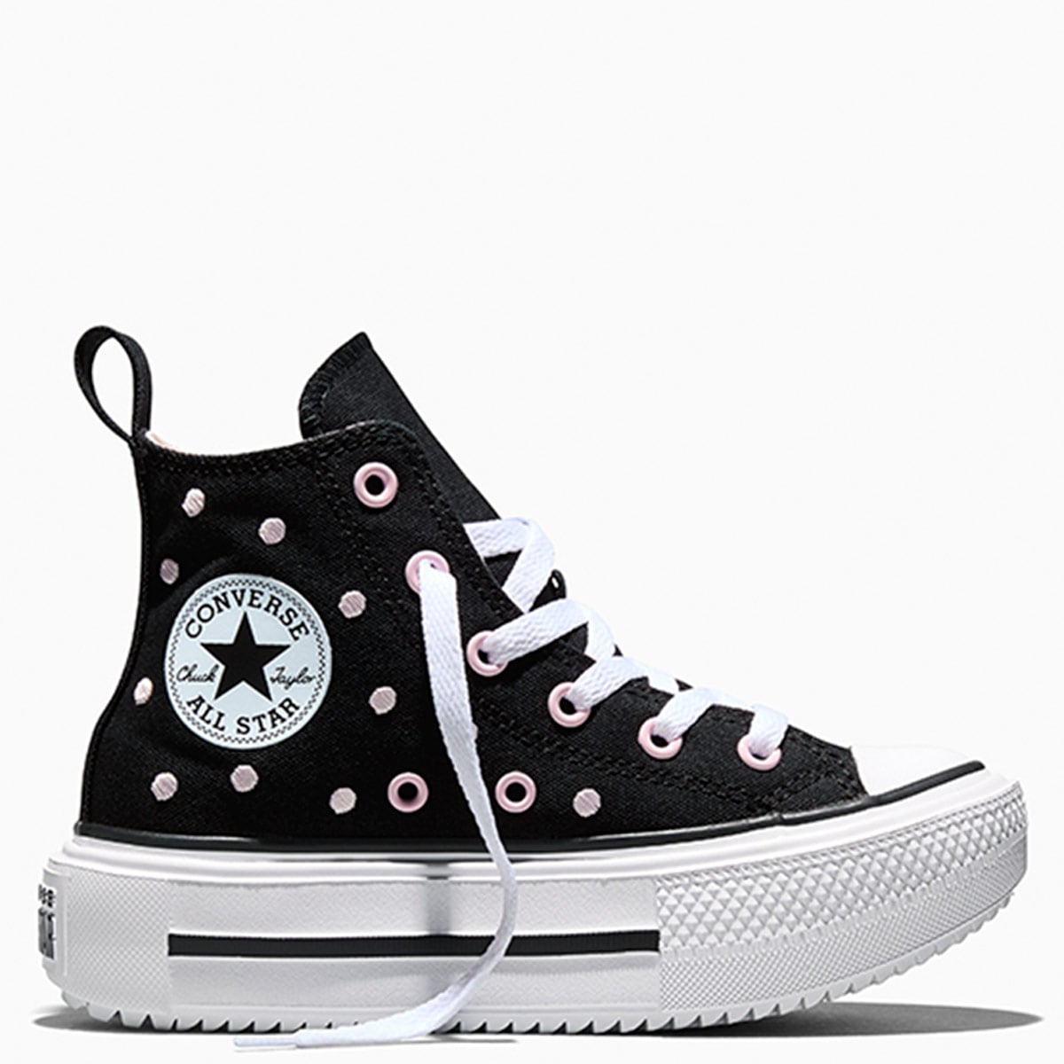 ZAPATILLAS NIÑO CONVERSE URBANAS NEGRO CHUCK TAYLOR ALL STAR LIFT DOUBLE STACK - 1