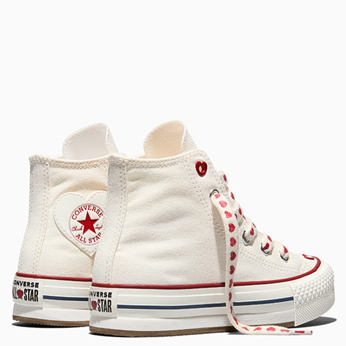 ZAPATILLAS NIÑO CONVERSE URBANAS BLANCO CHUCK TAYLOR ALL STAR EVA LIFT  - 4
