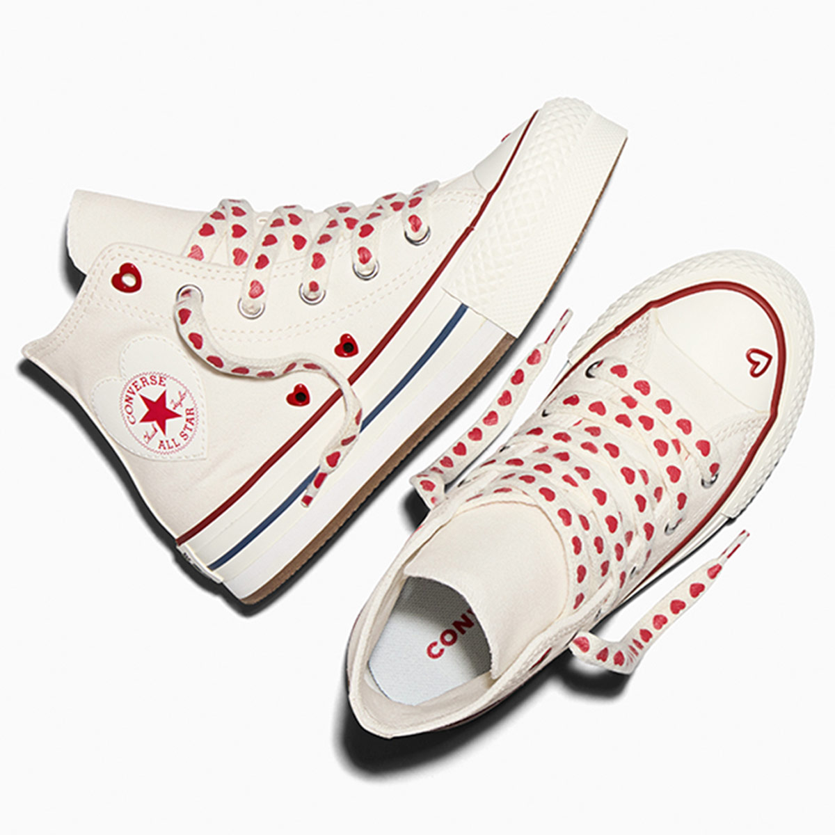 ZAPATILLAS NIÑO CONVERSE URBANAS BLANCO CHUCK TAYLOR ALL STAR EVA LIFT  - 5