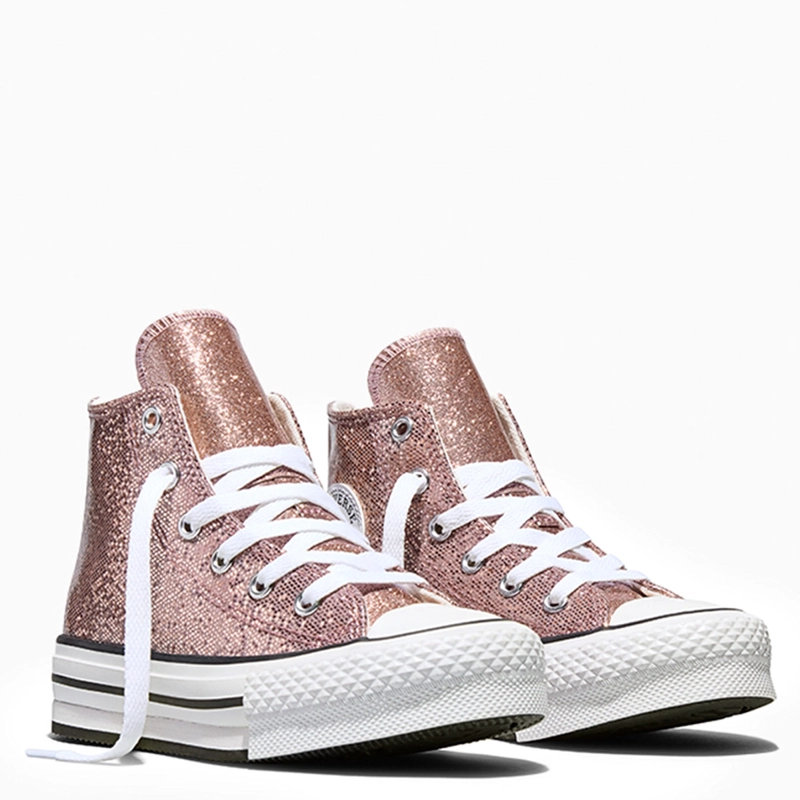 ZAPATILLAS NIÑO CONVERSE URBANAS ROSADO CHUCK TAYLOR ALL STAR EVA LIFT - 2