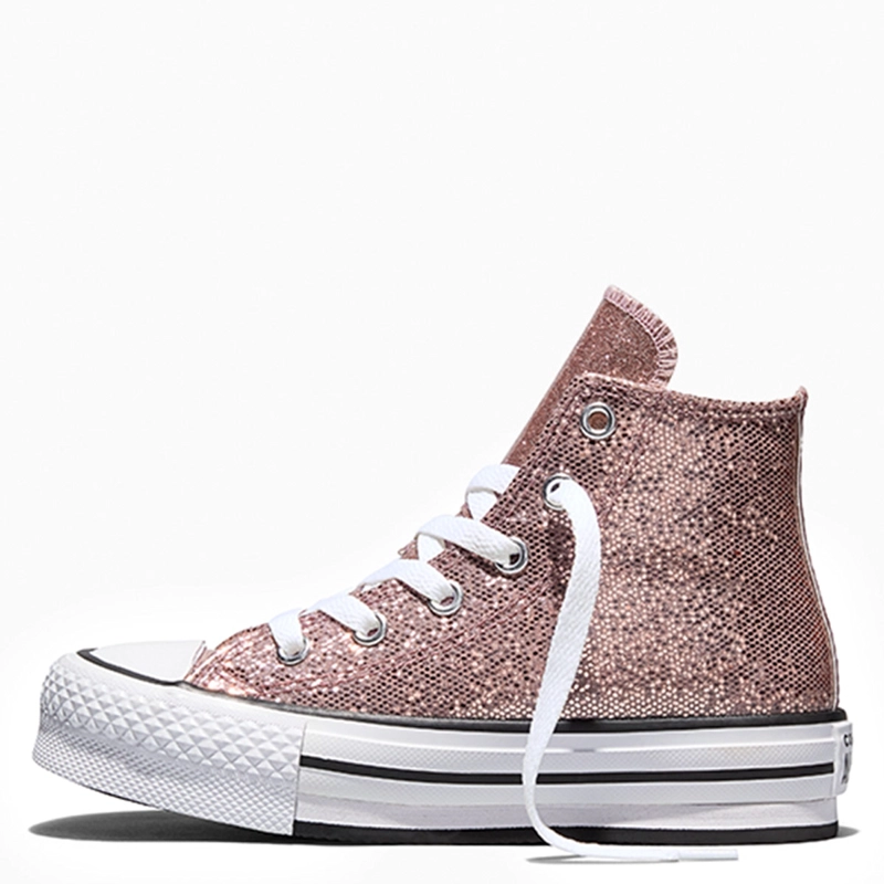 ZAPATILLAS NIÑO CONVERSE URBANAS ROSADO CHUCK TAYLOR ALL STAR EVA LIFT - 4