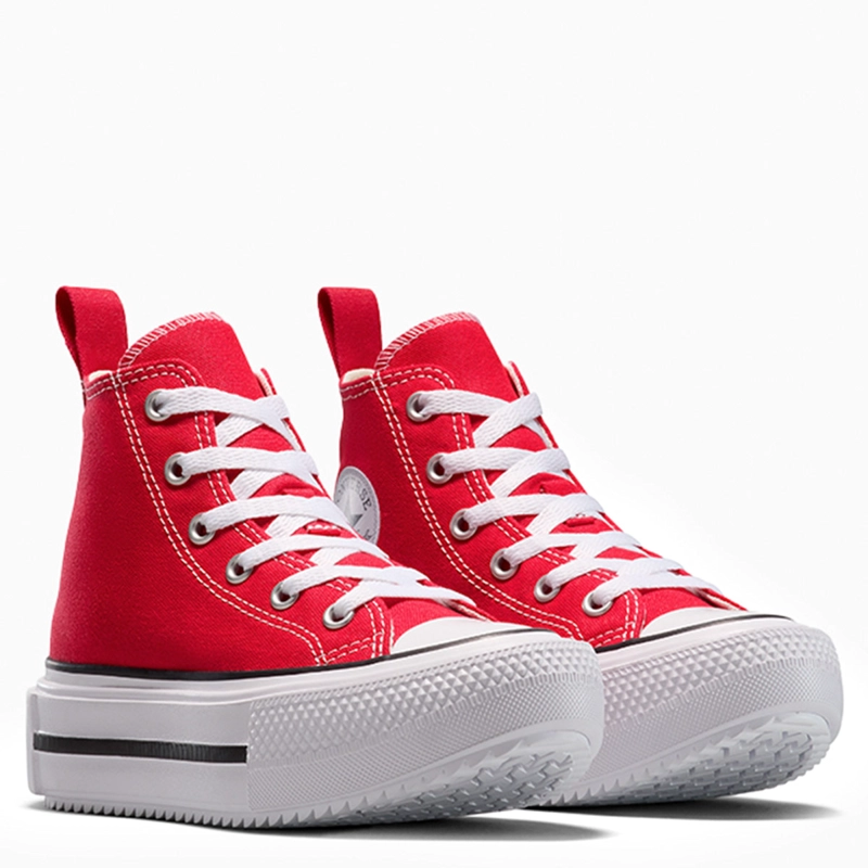 ZAPATILLAS NIÑO CONVERSE URBANAS ROJO CHUCK TAYLOR ALL STAR LIFT DOUBLE STACK - 2