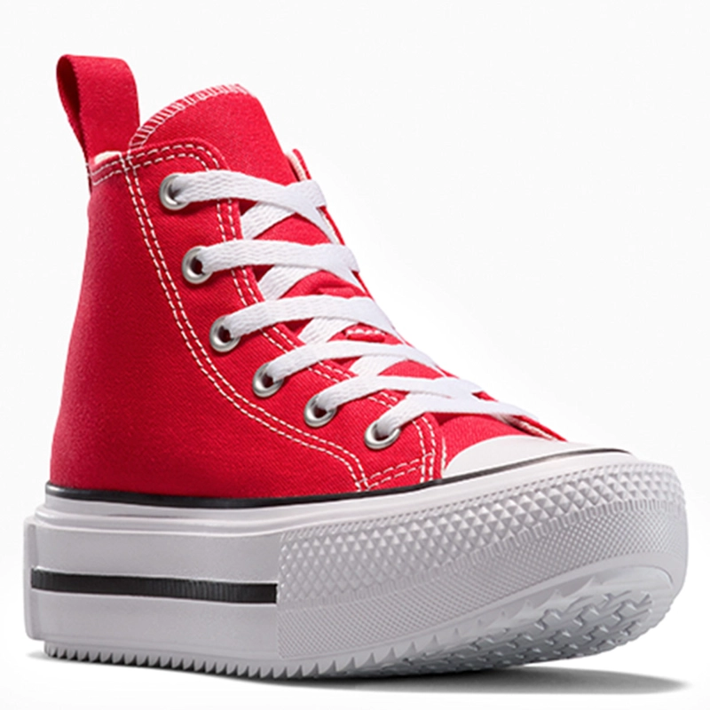 ZAPATILLAS NIÑO CONVERSE URBANAS ROJO CHUCK TAYLOR ALL STAR LIFT DOUBLE STACK - 3
