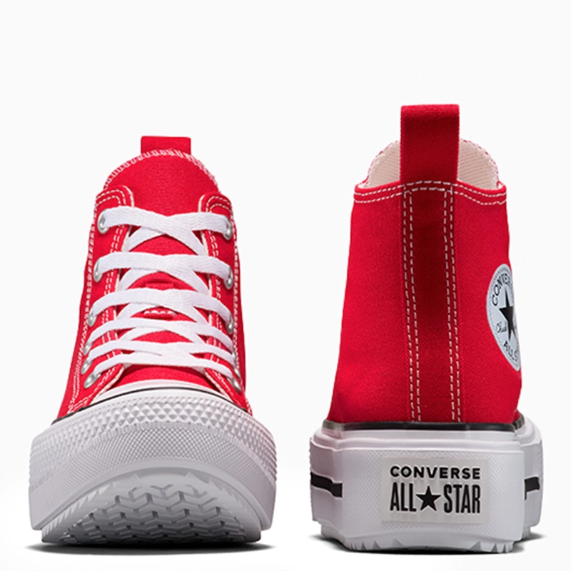 ZAPATILLAS NIÑO CONVERSE URBANAS ROJO CHUCK TAYLOR ALL STAR LIFT DOUBLE STACK - 5