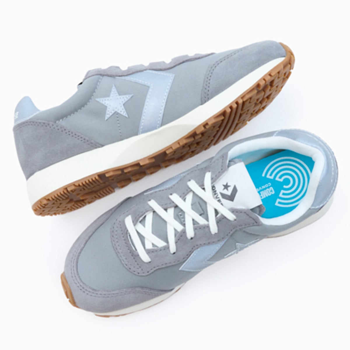 ZAPATILLAS UNISEX CONVERSE URBANO GRIS OMEGA TRAINER - 3