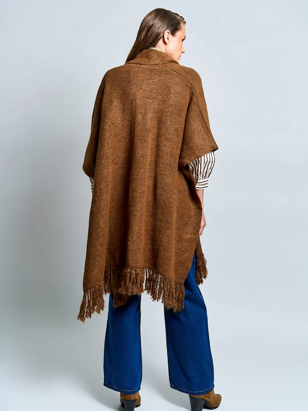 SWEATER MUJER MARQUIS TIPO PONCHO - 2