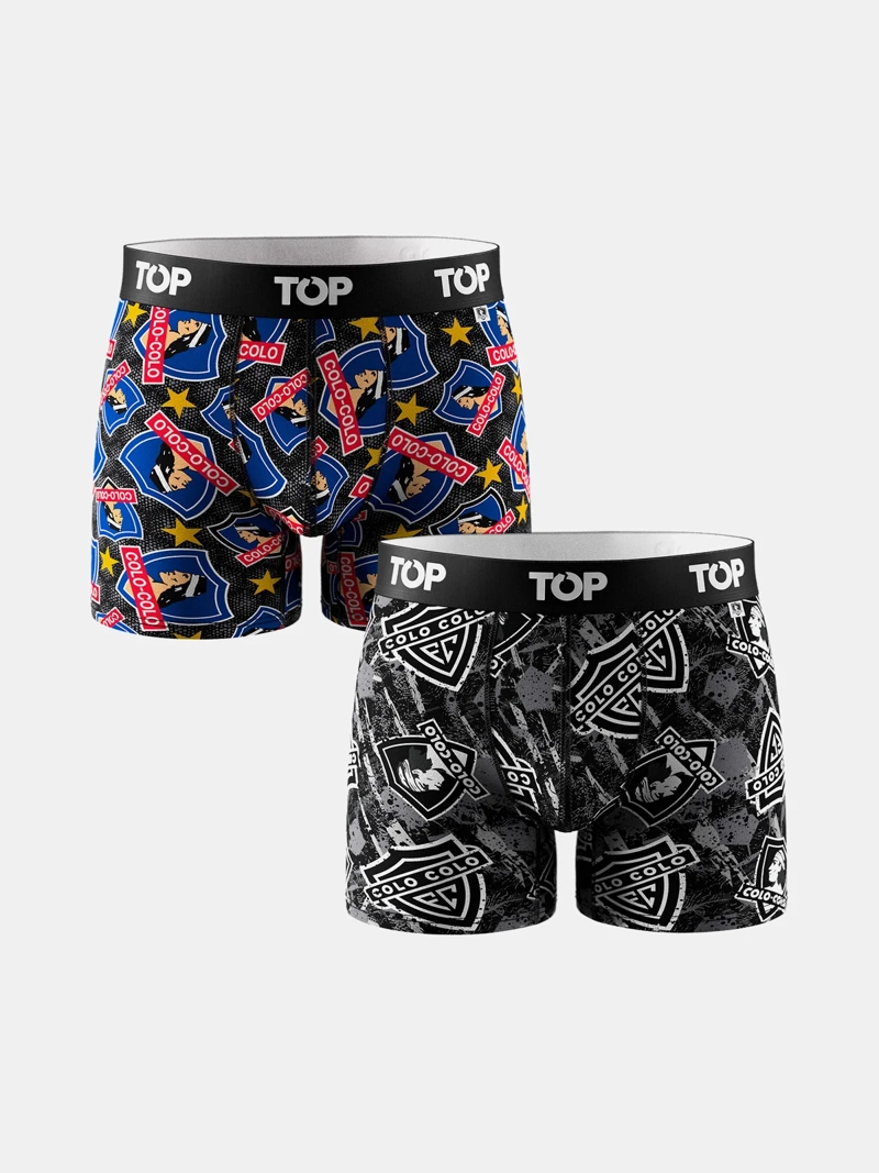 PACK X2 BÓXER HOMBRE TOP ALGODÓN  - 1