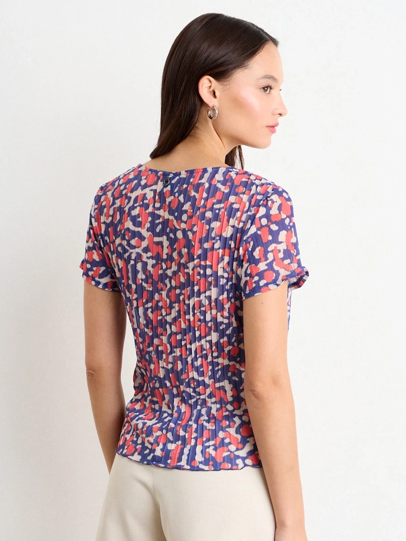 POLERA MUJER IO PRINT PLISADA - 4