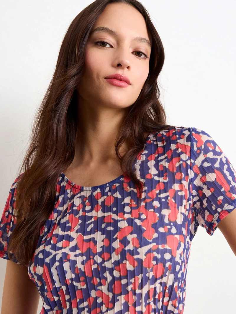 POLERA MUJER IO PRINT PLISADA - 5