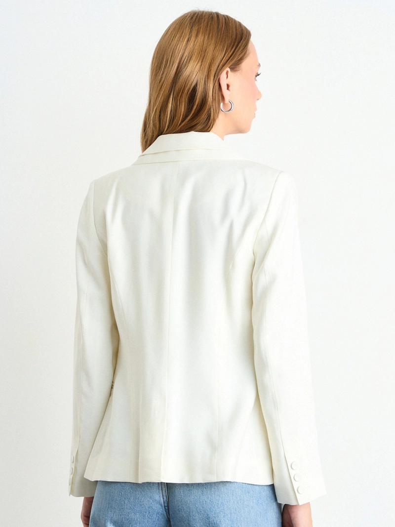 BLAZER MUJER IO CUELLO DOBLE - 4