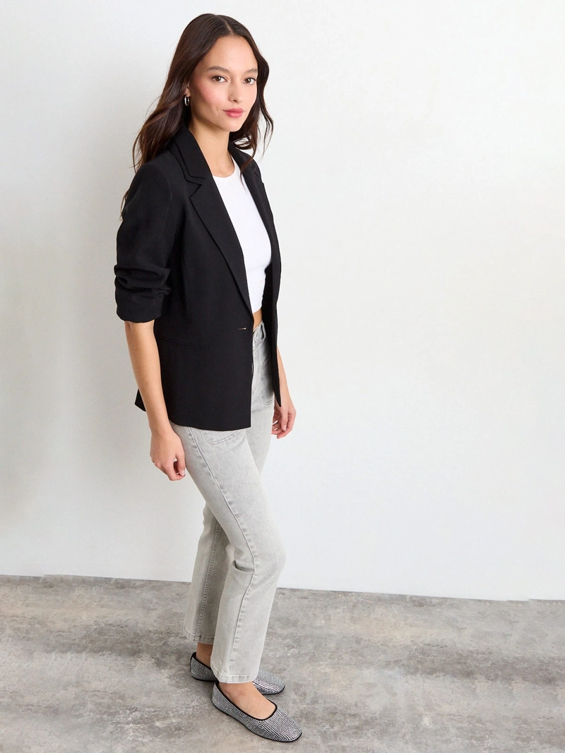 BLAZER MUJER IO CUELLO DOBLE - 2