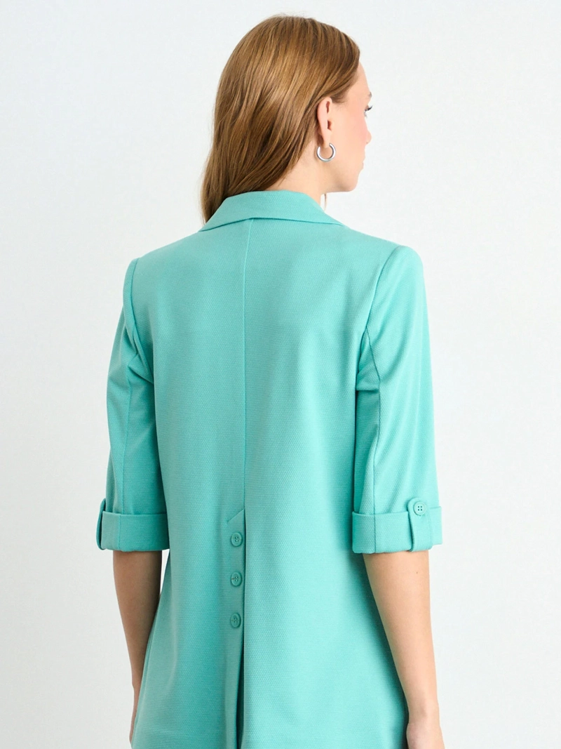 BLAZER MUJER IO PIQUE DE TOPE - 4