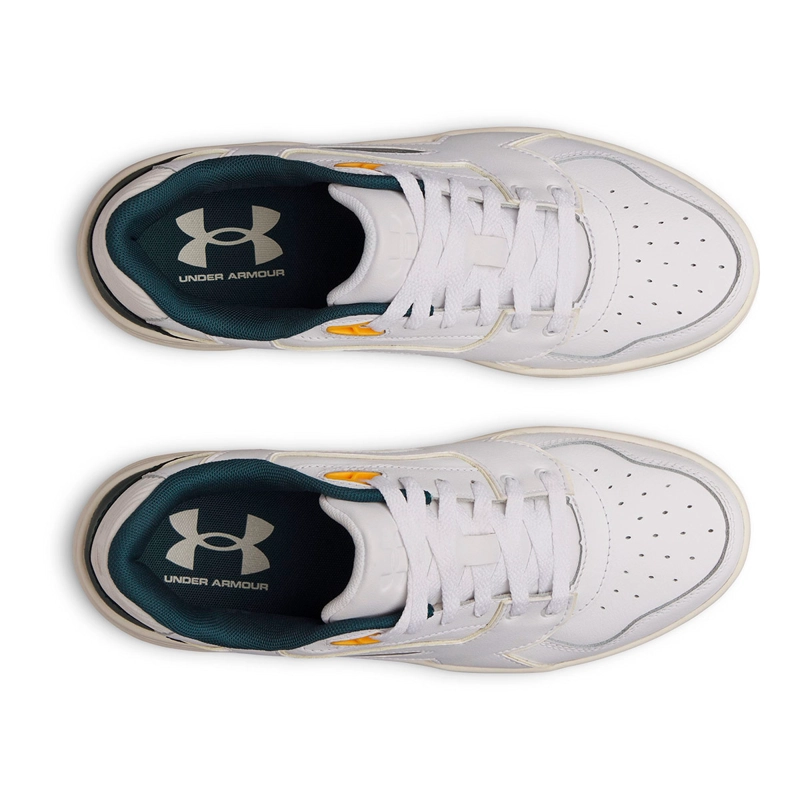 ZAPATILLAS HOMBRE UNDER ARMOUR URBANO BLANCO FLEX CUERO - 4