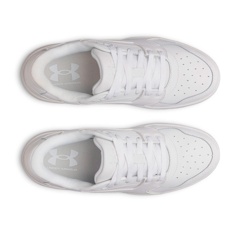 ZAPATILLAS HOMBRE UNDER ARMOUR URBANO BLANCO FLEX CUERO - 4