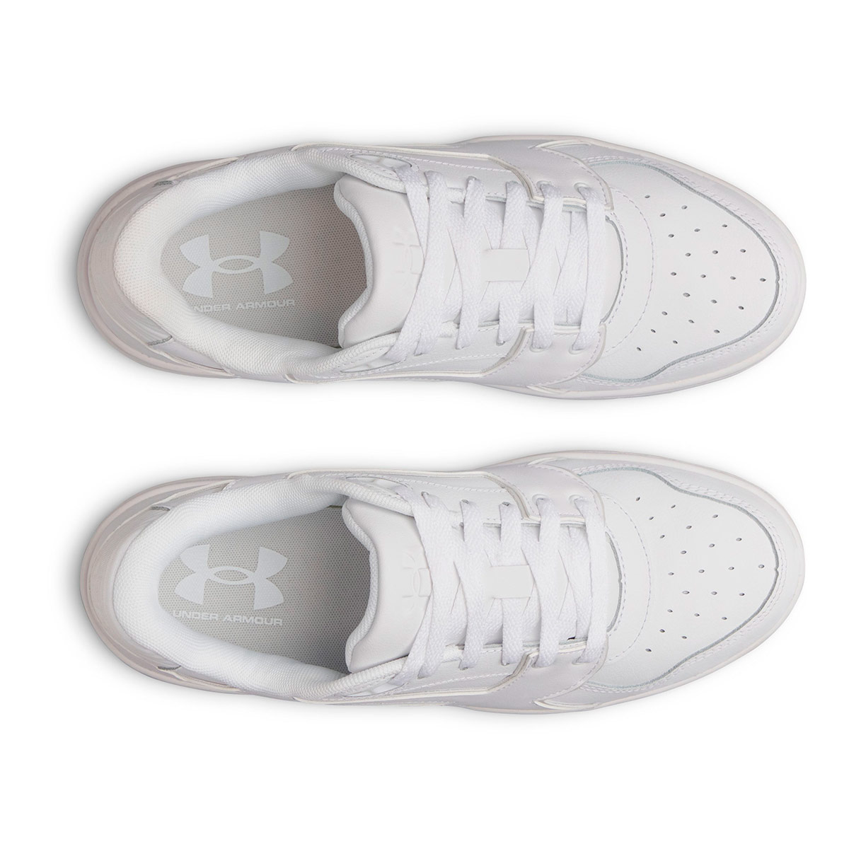 ZAPATILLAS HOMBRE UNDER ARMOUR URBANO BLANCO FLEX CUERO - 4