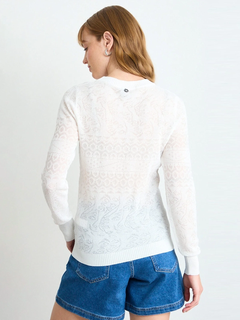 SWEATER MUJER IO LISO - 4