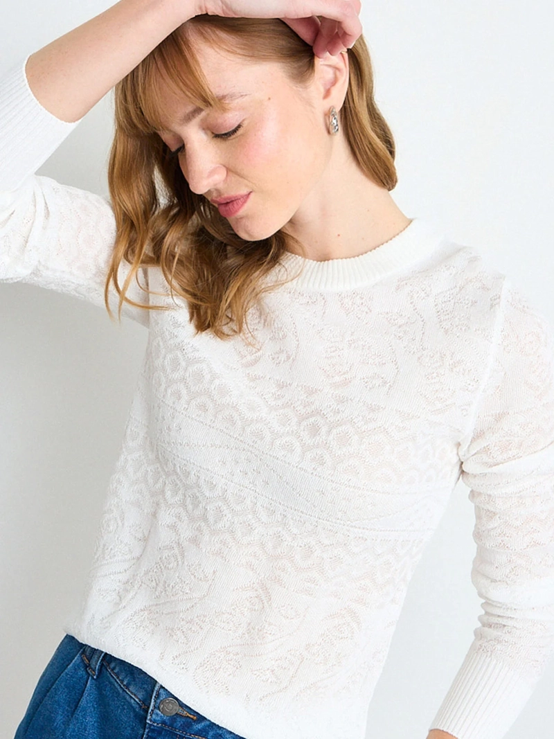 SWEATER MUJER IO LISO - 5