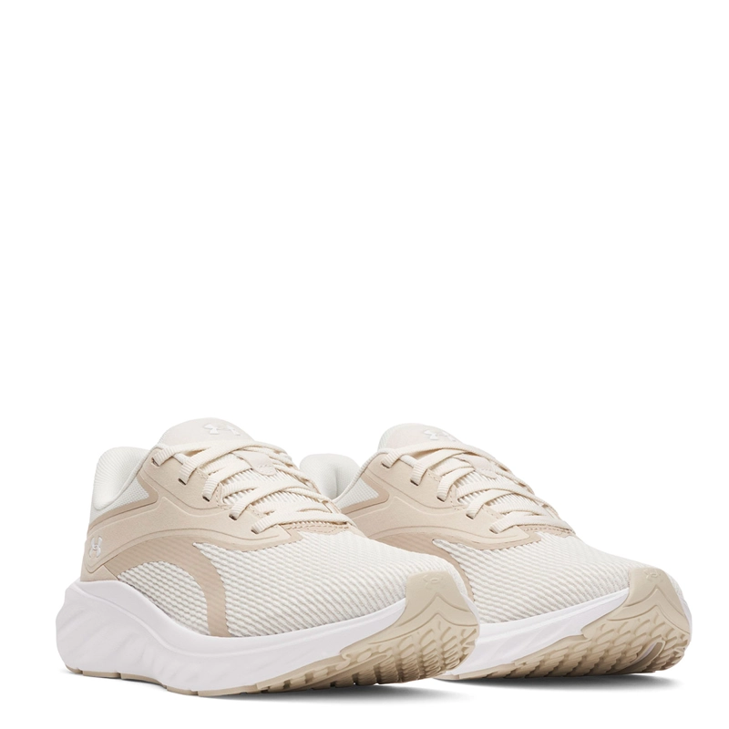 ZAPATILLAS MUJER UNDER ARMOUR RUNNING CREMA ASCEND - 3