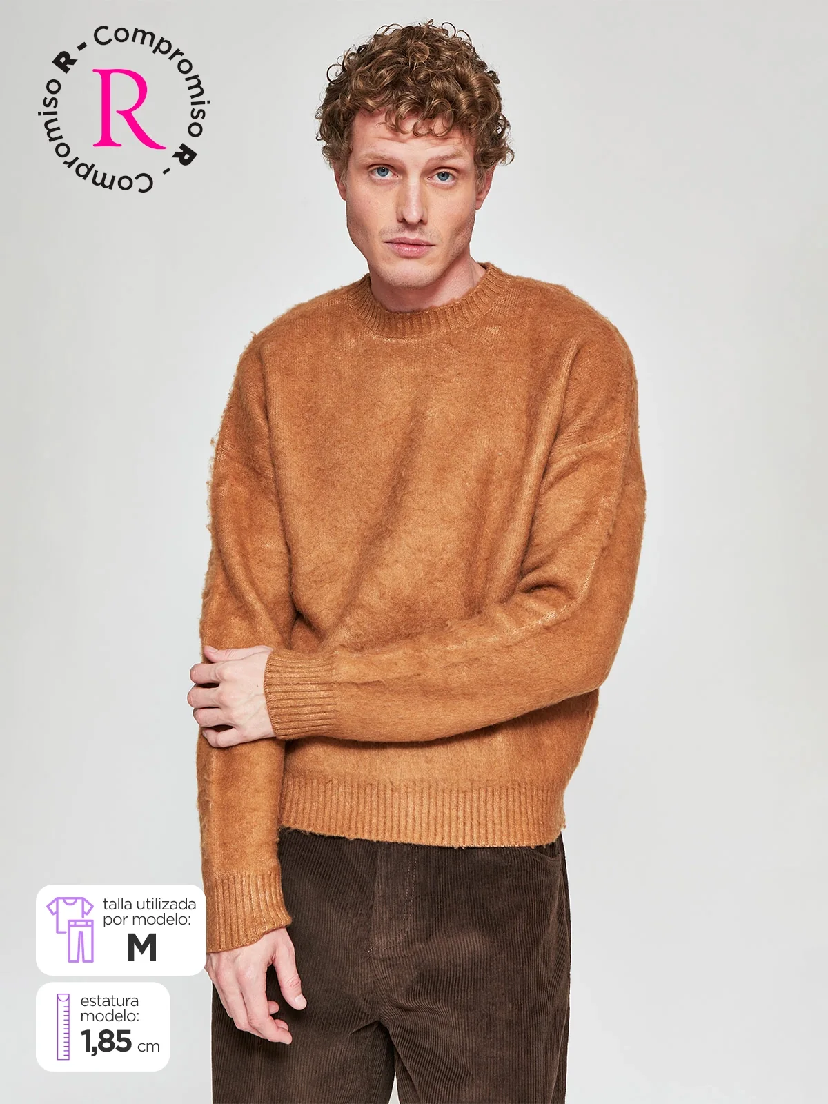 SWEATER HOMBRE INDEX CUELLO REDONDO - 1