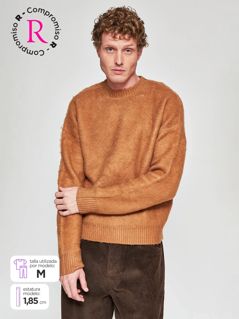 SWEATER HOMBRE INDEX CUELLO REDONDO - 1