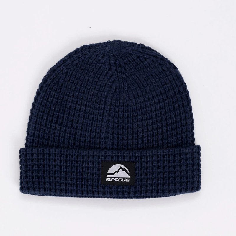 GORRO UNISEX RESCUE AZUL WAFLE - 1