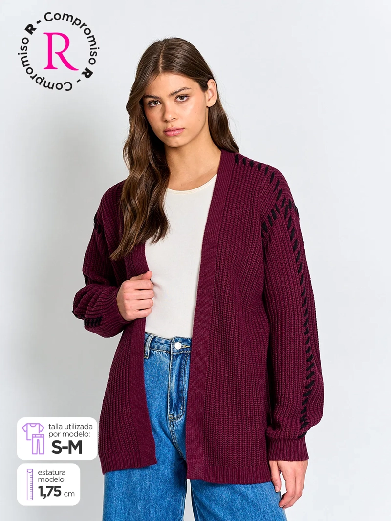 CARDIGAN MUJER AZIZ  - 1