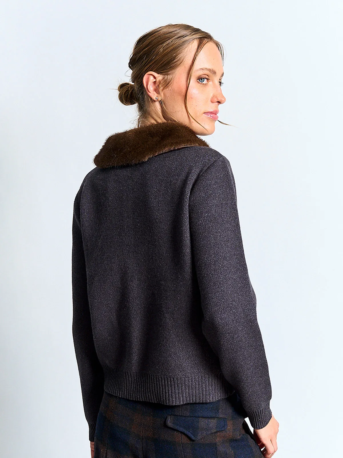 CARDIGAN MUJER MARQUIS PELOS - 2