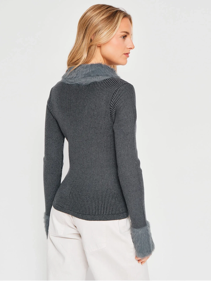 SWEATER MUJER INDEX CUELLO PELOS MANGA LARGA - 2