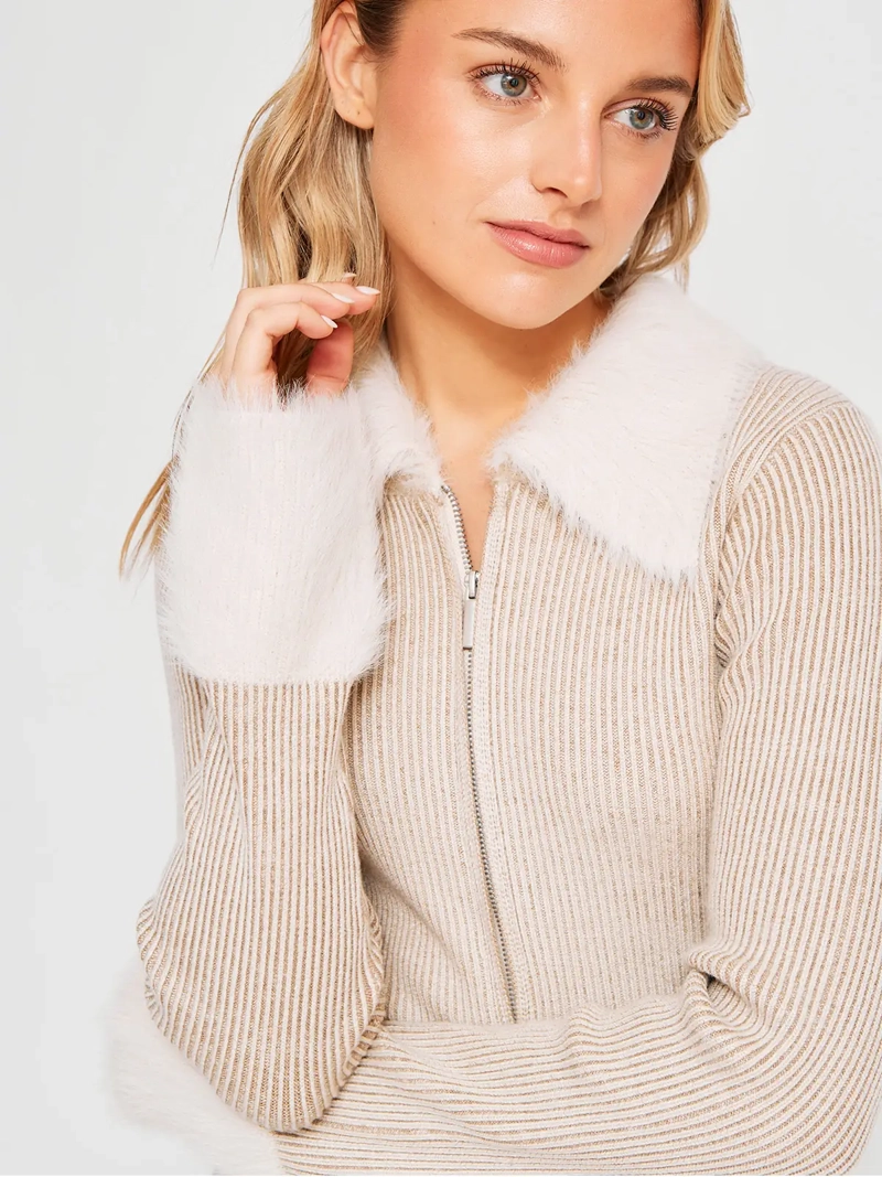 SWEATER MUJER INDEX CUELLO PELOS MANGA LARGA - 3