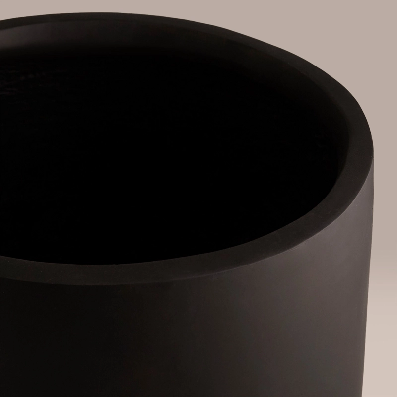 MACETERO RIPLEY HOME LISO NEGRO 33 CM - 2