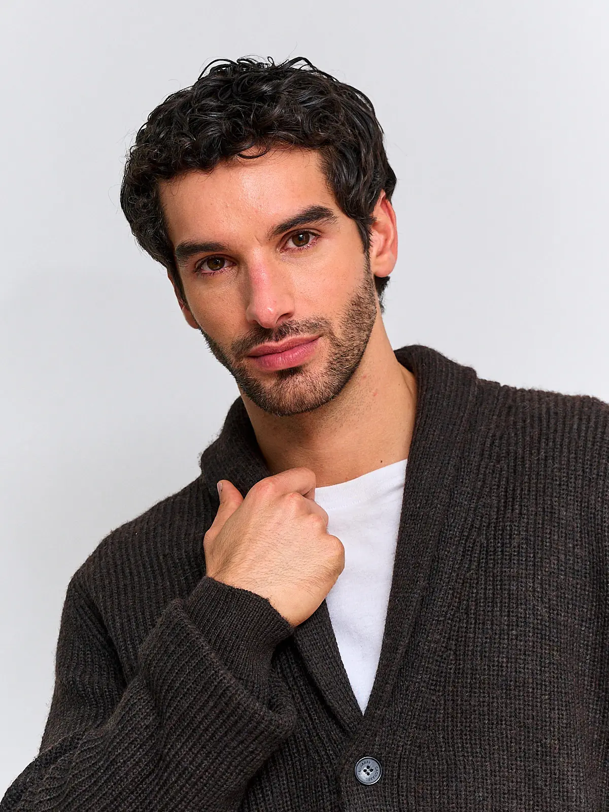 CARDIGAN HOMBRE CACHAREL LANA - 3