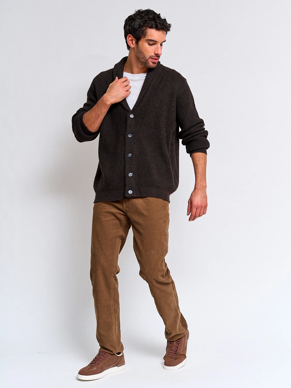 CARDIGAN HOMBRE CACHAREL LANA - 4