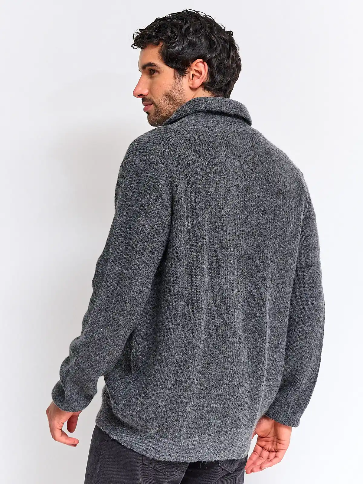 CARDIGAN HOMBRE CACHAREL LANA - 2