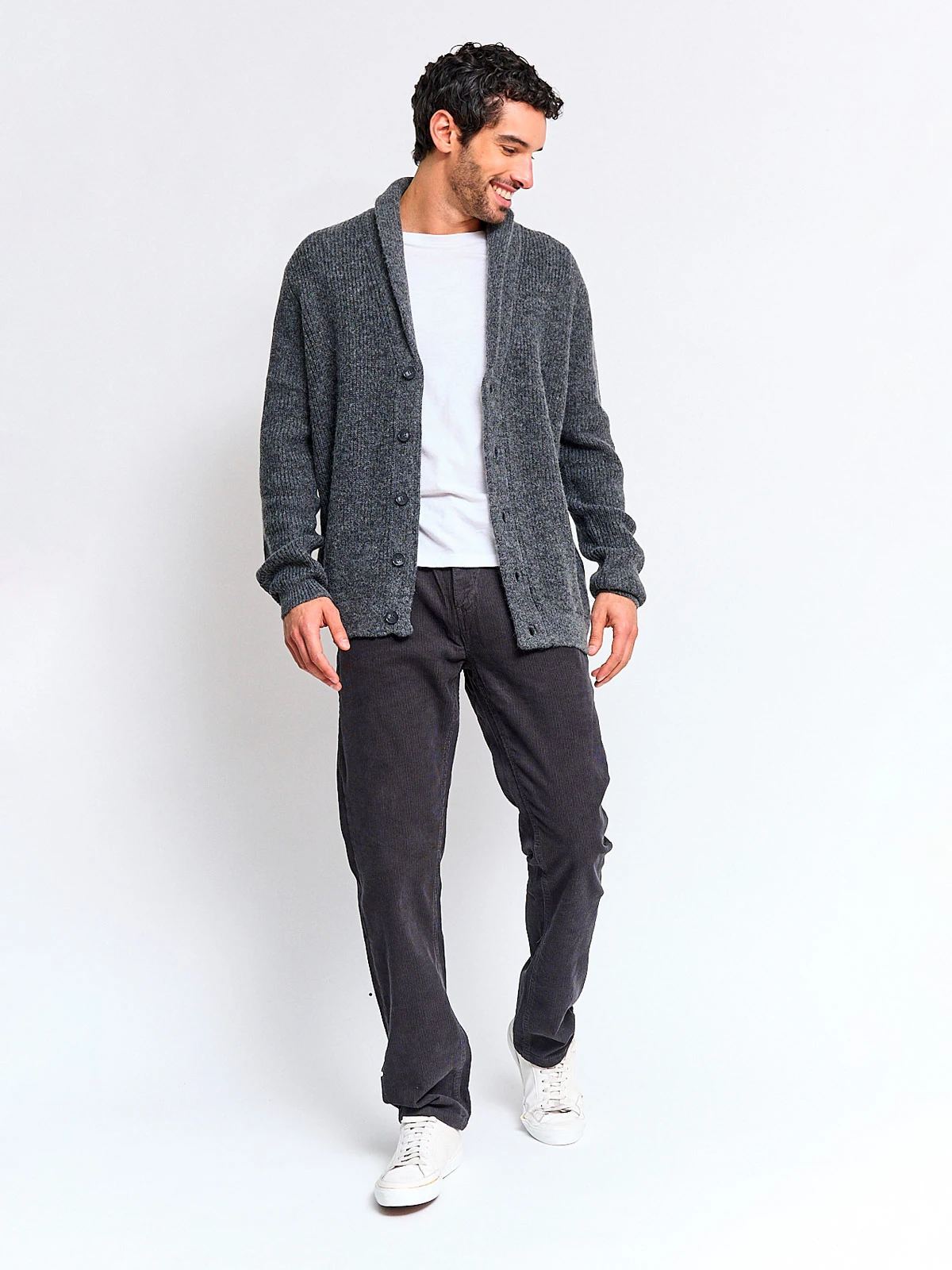 CARDIGAN HOMBRE CACHAREL LANA - 4