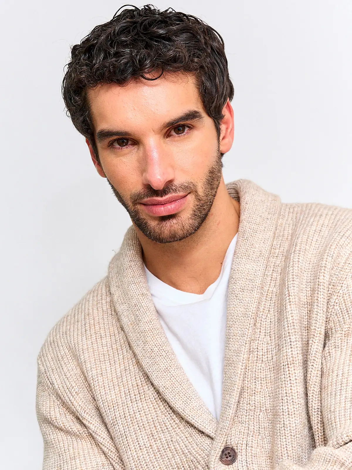 CARDIGAN HOMBRE CACHAREL LANA - 3