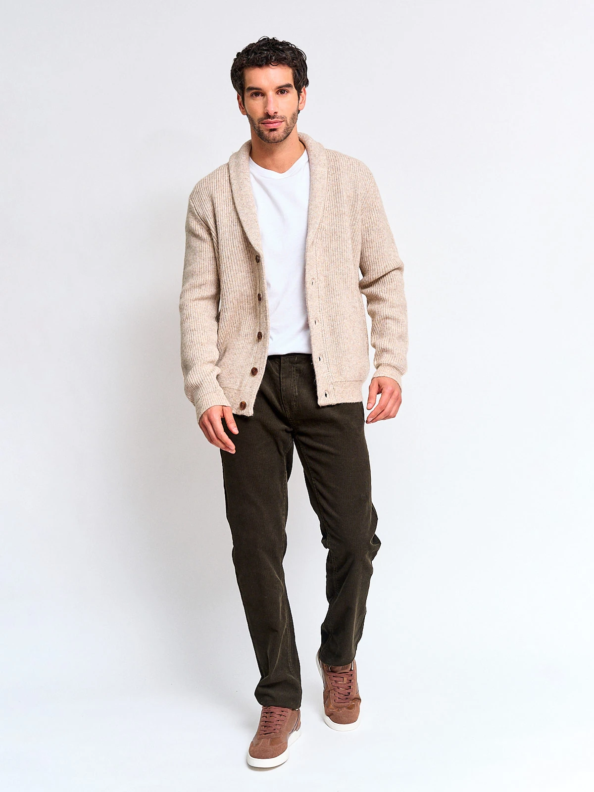 CARDIGAN HOMBRE CACHAREL LANA - 4